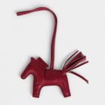 Hermès Rubis Grigri Horse Rodeo Bag Charm PM