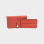 Hermes Sanguine Swift Leather Dogon Duo Wallet