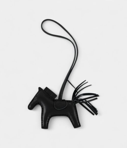 Hermès So Black Milo GriGri Rodeo Bag Charm TPM