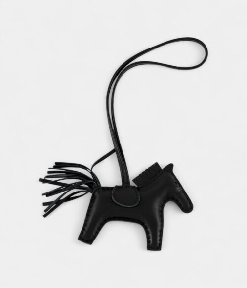 Hermès So Black Milo GriGri Rodeo Bag Charm TPM