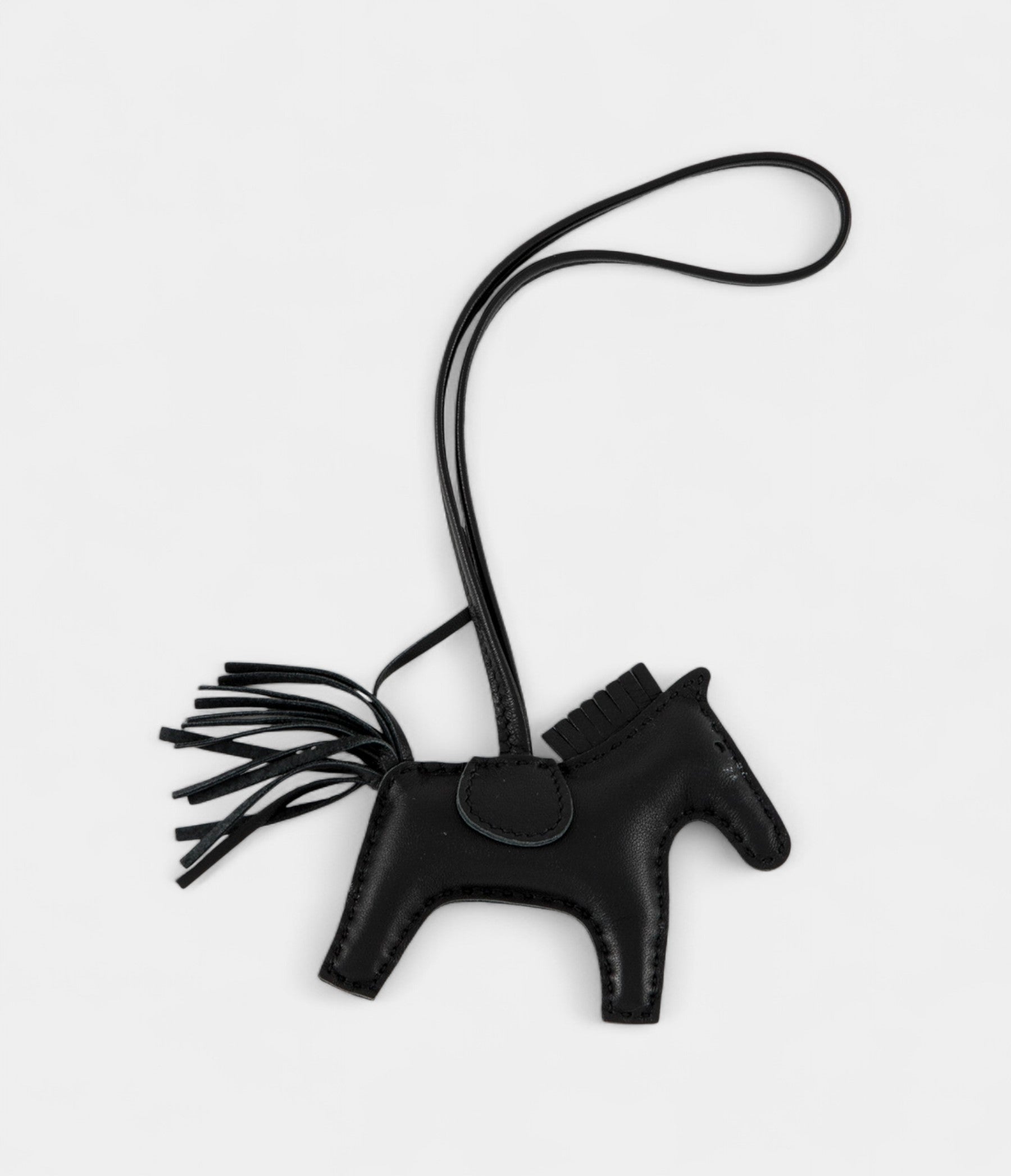 Hermès So Black Milo GriGri Rodeo Bag Charm TPM