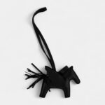 Hermès So Black Pegase Rodeo Bag Charm PM