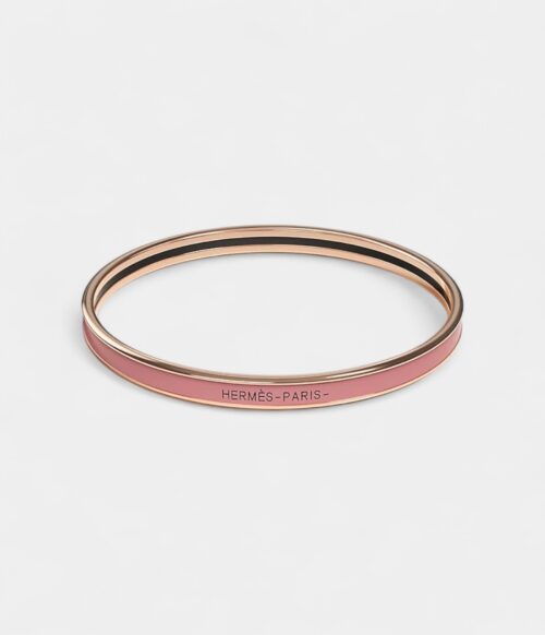 Hermès Uni Bangle Rose Beauté