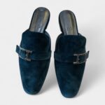 Hermès Velvet Mules & Clogs Luxurious Texture Meets Timeless Sophistication