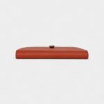 Hermès Vermillion Swift Leather Dogon Duo Wallet