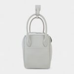 Hermès Verso Lindy 26 in Gris Pale Swift Leather With Palladium Hardware