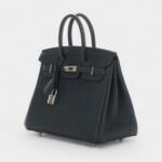 Hermès Vert Cypres Togo Birkin 25 Palladium Hardware,