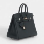 Hermès Vert Cypres Togo Birkin 25 Palladium Hardware,