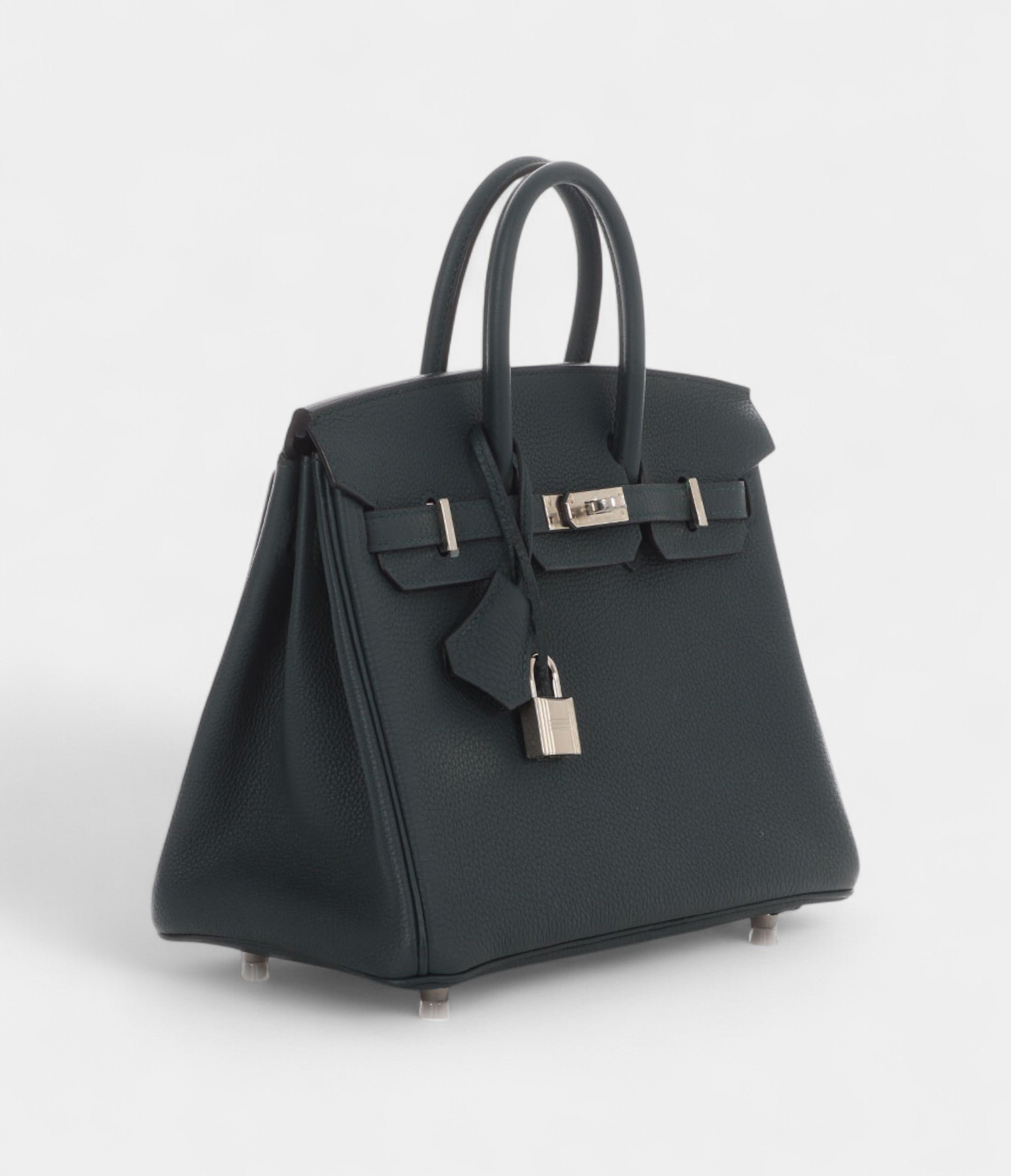 HermesVertCypresTogoBirkin25PalladiumHardware_4.jpg Hermès Vert Cypres Togo Birkin 25 Palladium Hardware,