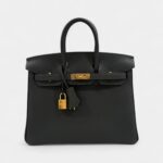 Hermès Vert Fonce Togo Birkin 25 Gold Hardware