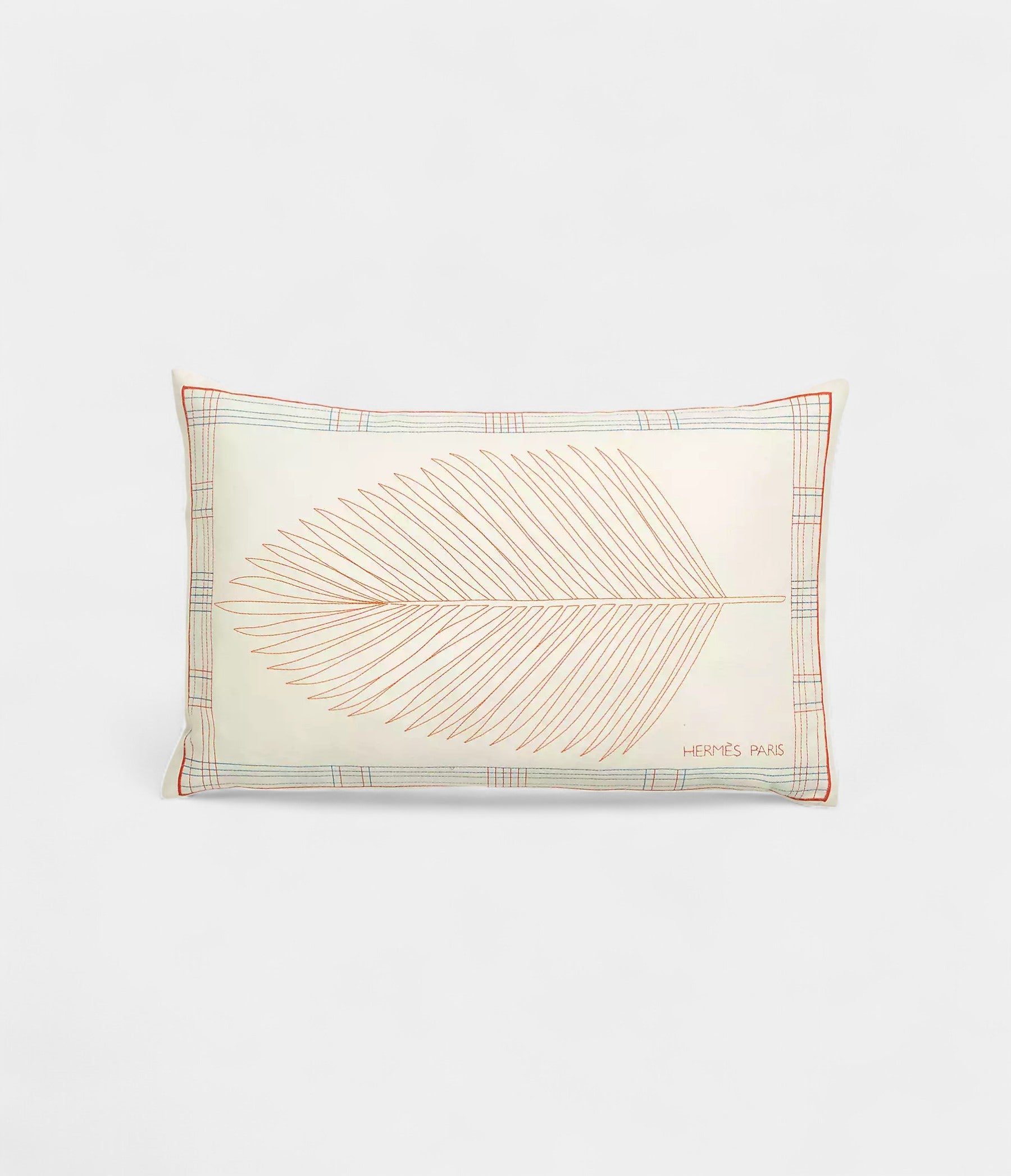 Index Palmarum Pillow A Botanical Masterpiece in Cashmere