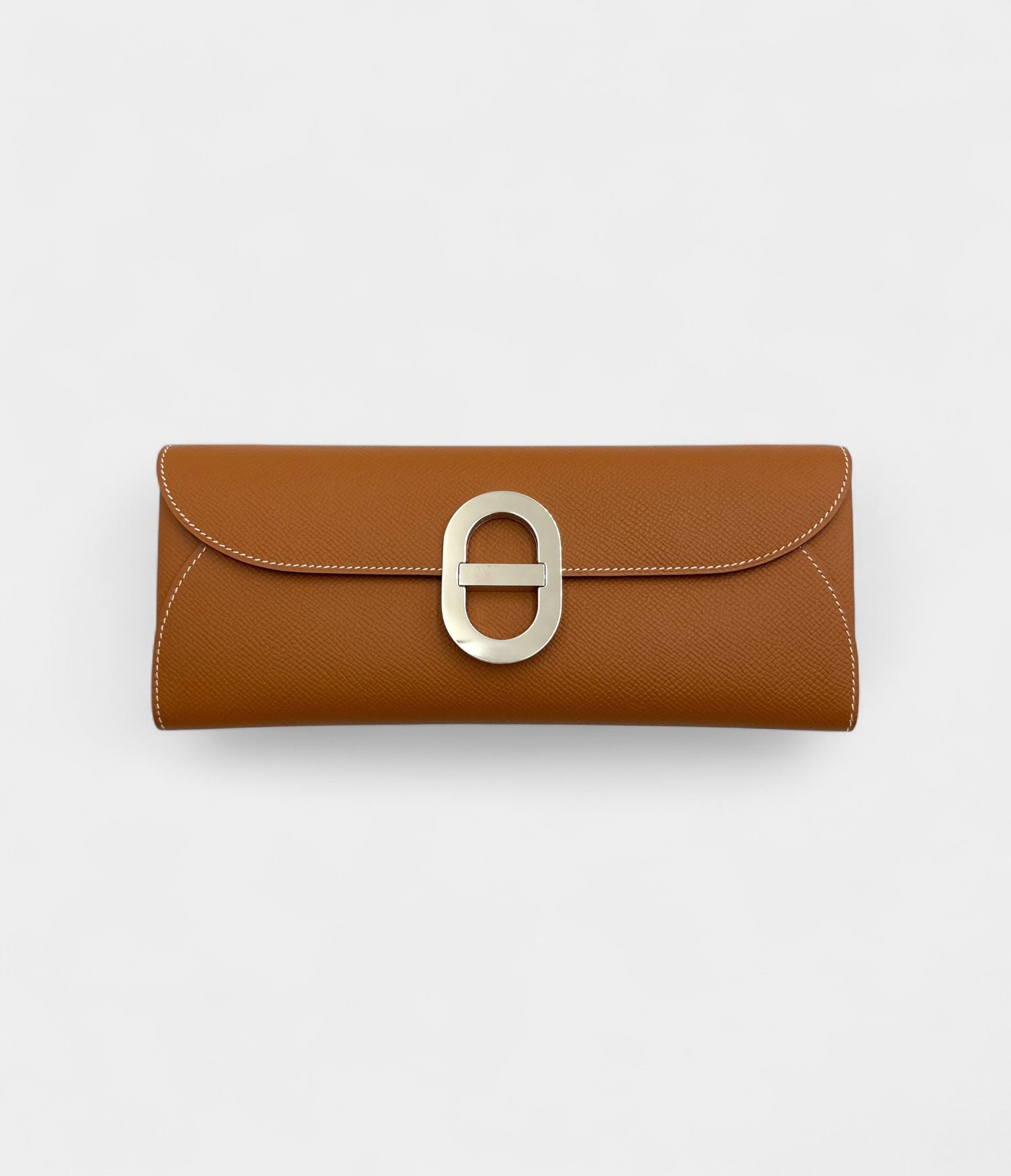 Maillon To Go Gold Wallet On Chain in Epsom, Brushed Palladium hardware