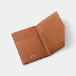 Must de Cartier 4-Credit Card Holder in Caramel Luxury Embossed Calfskin Heritage