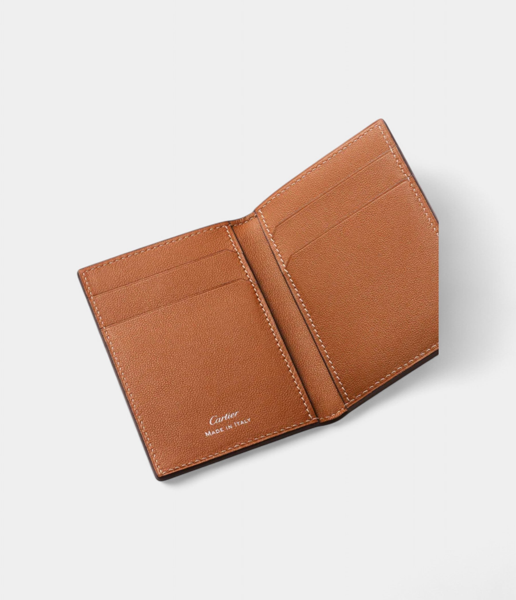 MustdeCartier4-CreditCardHolderinCaramelLuxuryEmbossedCalfskinHeritage_2.jpg Must de Cartier 4-Credit Card Holder in Caramel Luxury Embossed Calfskin Heritage