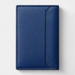 Must de Cartier Four Credit Card Holder in Deep Blue Calfskin