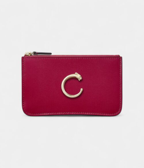 Panthère C De Cartier Zippered Card Holder Is A Bold Yet Elegant