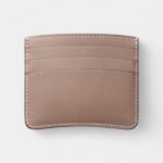 Panthère C de Cartier Simple Card Holder in Clay-Colored Calfskin