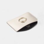 Panthère C de Cartier Simple Card Holder in Salt White