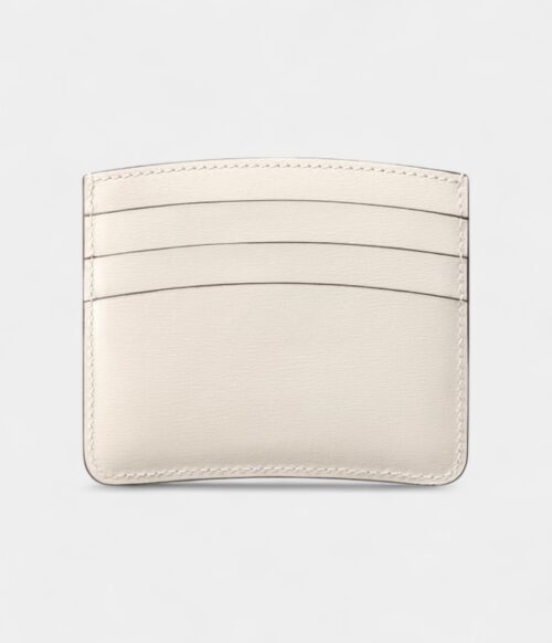 Panthère C de Cartier Simple Card Holder in Salt White