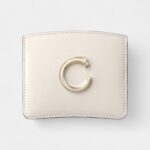 Panthère C de Cartier Simple Card Holder in Salt White