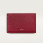 Panthère Graphique De Cartier Simple Card Holder Embodies Refined Elegance