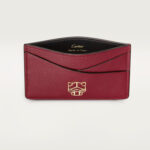 Panthère Graphique De Cartier Simple Card Holder Embodies Refined Elegance