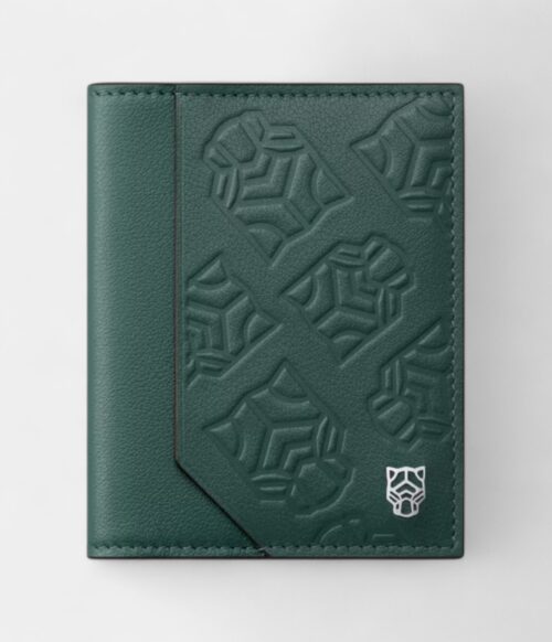 Panthère de Cartier Four-Credit Card Holder in Pine Green