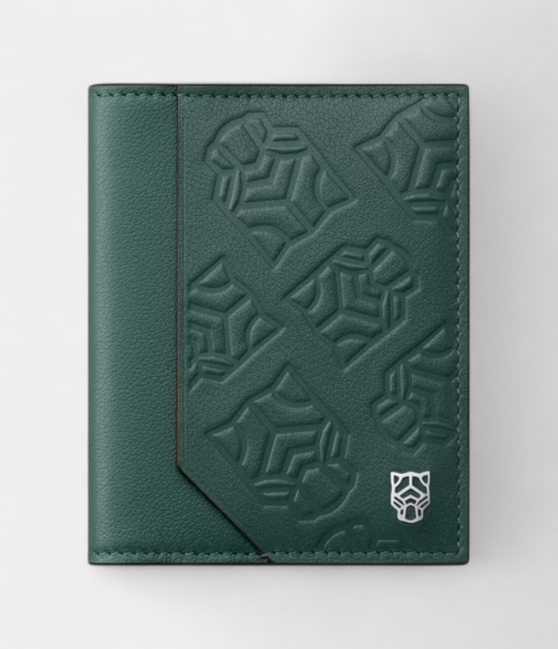 Panthère de Cartier Four-Credit Card Holder in Pine Green