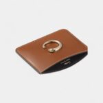 Panthère de Cartier Simple Card Holder in Caramel Calfskin