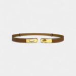 Timeless Elegance The Hermès Kelly Leather Belt