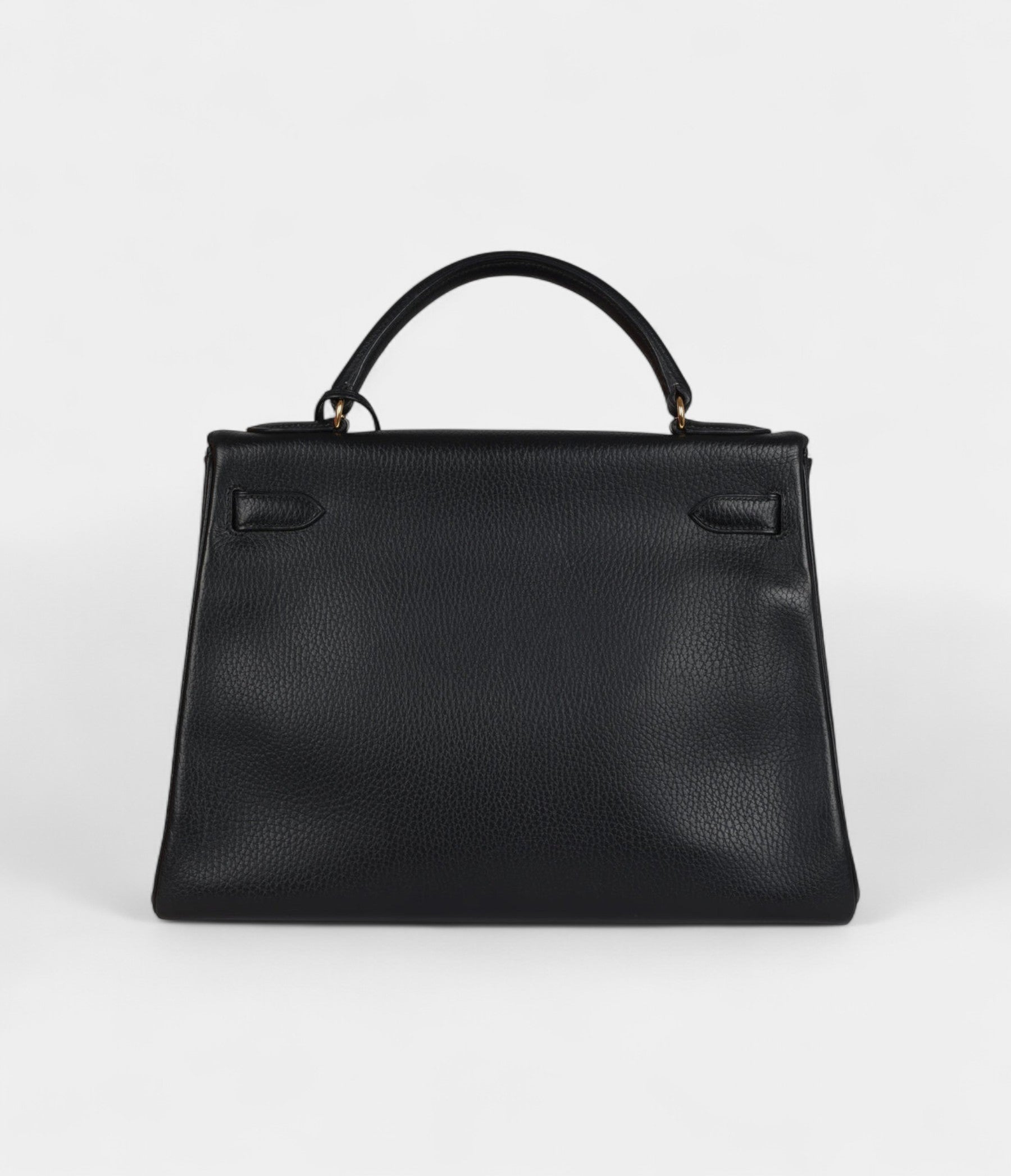 VintageHermesKelly32BlackToTheArdennesGoldHardware_5.jpg Vintage Hermes Kelly 30 Black To The Ardennes Gold Hardware