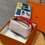 Hermès Bride-A-Brac Large Case in H Cabriole Cotton Canvas
