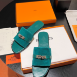 Hermès Classic Kelly Buckle Slides – Summer Essential