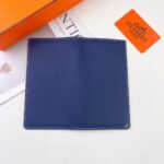 Hermès MC² Copernic Compact Wallet in Blue Sapphire Matte Alligator