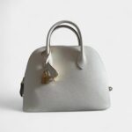 Hermès Bolide 1923 25 Bag in White Epsom Leather – Handmade Luxury Handbag
