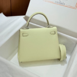 Hermès Kelly 25cm, Epsom leather, palladium hardware