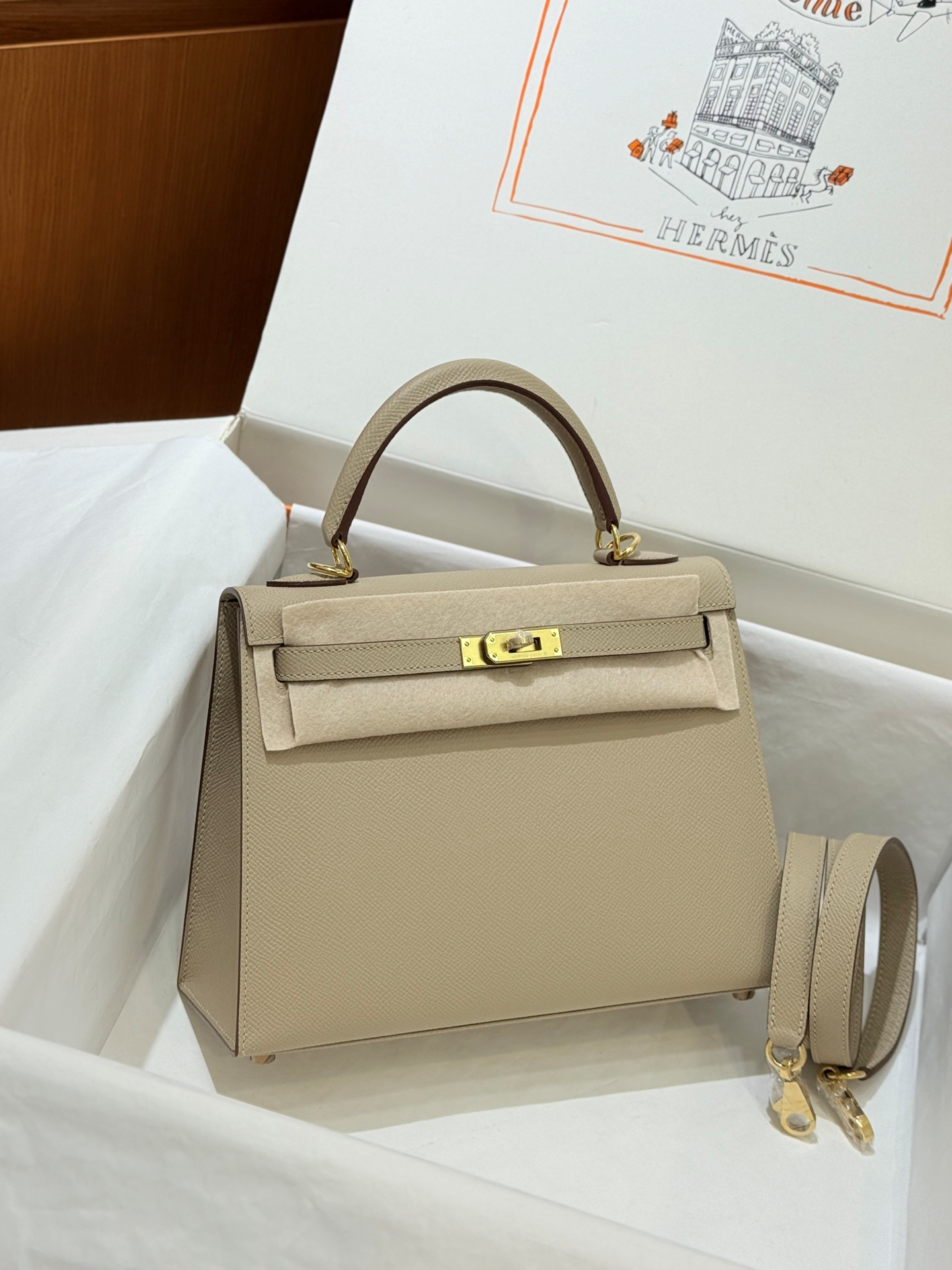 Hermès Kelly 25cm, Epsom leather