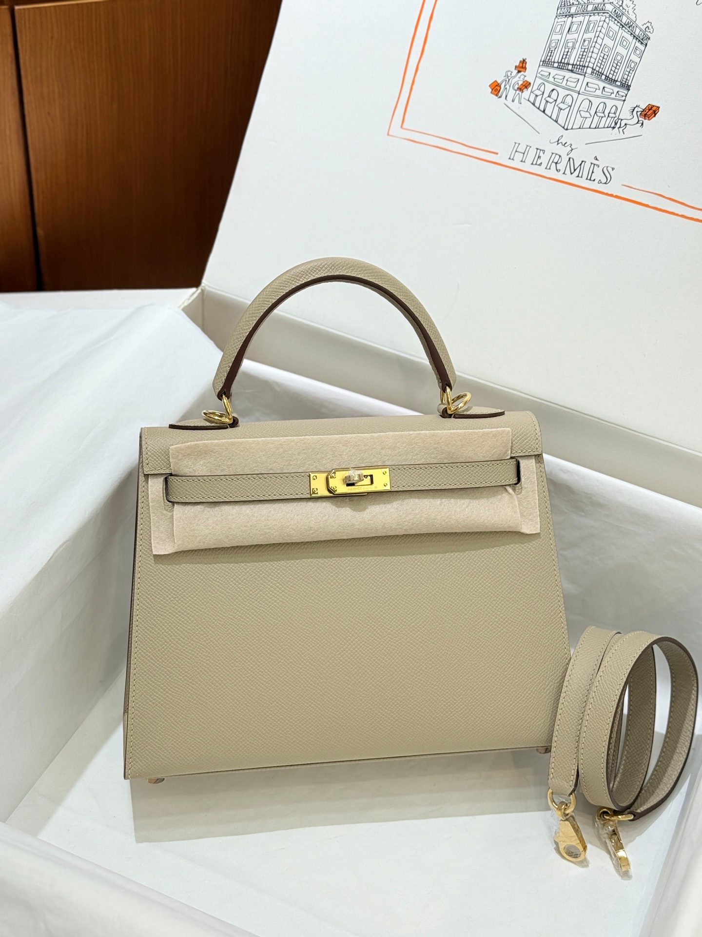 Hermès Kelly 25cm, Epsom leather