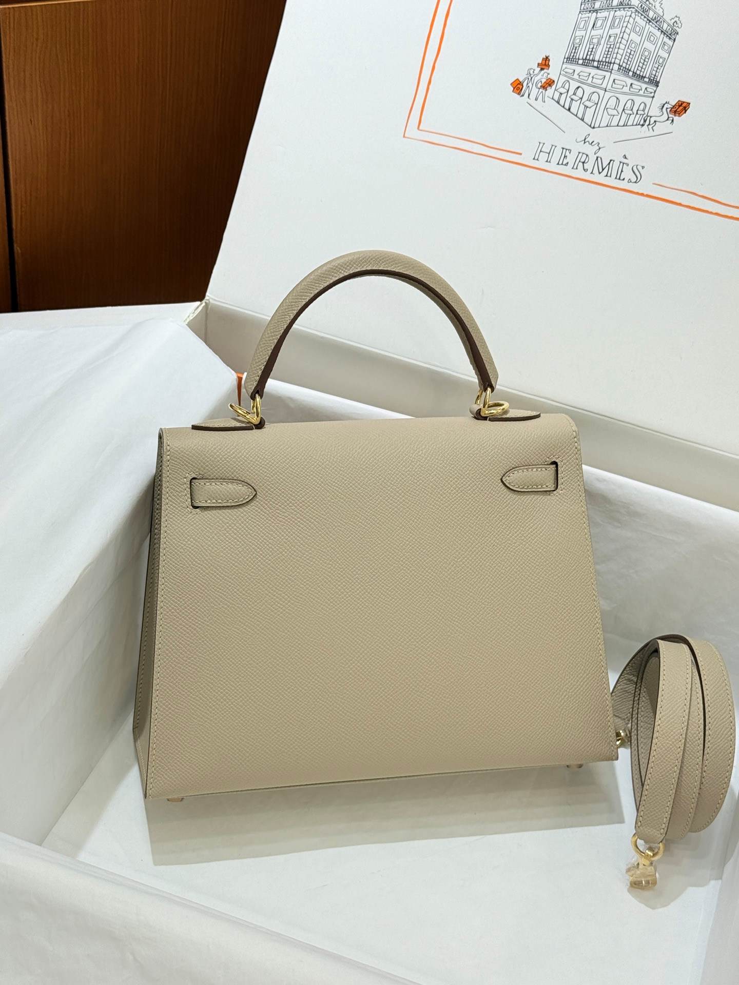 Hermès Kelly 25cm, Epsom leather