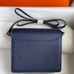 The Hermès Roulis 19cm blue