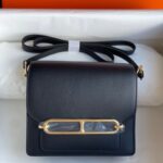 The Hermès Roulis 19cm black