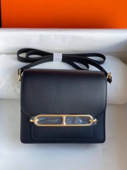 The Hermès Roulis 19cm black